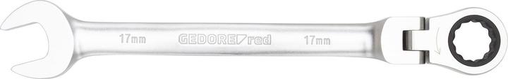 Actual product image Gedore Red red R07300080 Articulated ring ratchet open-end spanner SW8 mm 136 mm (8 mm)