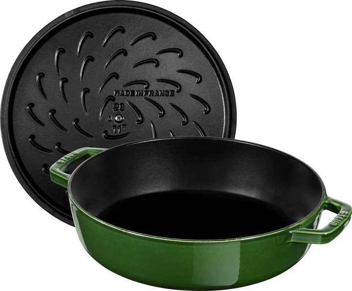 Produktbild Staub Bräter Chistera Drop (24 cm, Bräter + Schmortopf, Gusseisen)