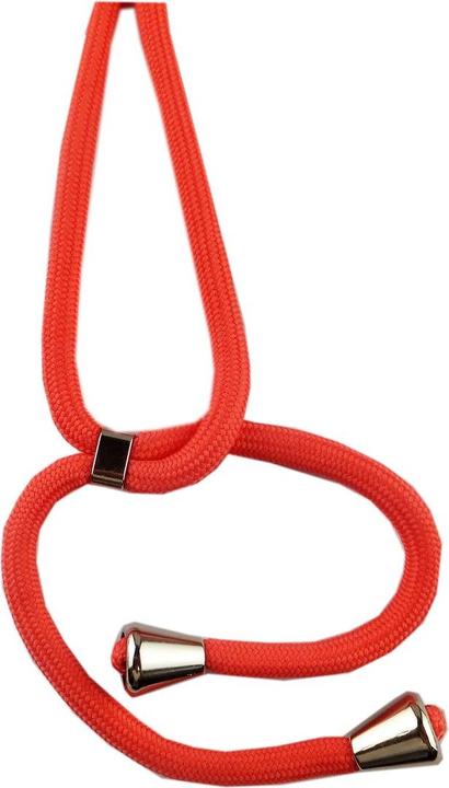 Actual product image König Design Huawei P40 Mobile Phone Chain Case with Strap Case to hang around with Cord Case Pink