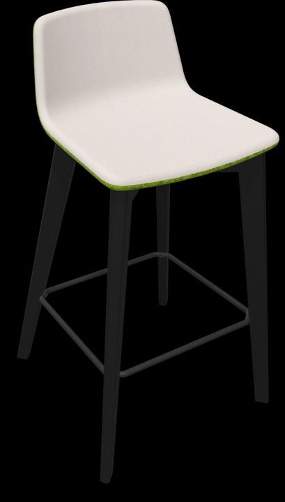 Beige, Hellgrün melange, Schwarz, Esche gebeizt schwarz