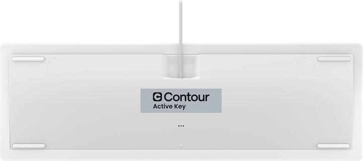 Actual product image CHERRY ACTIVE KEY MTA AK-C8112 Corded DE-Layout white (DE, Cable)