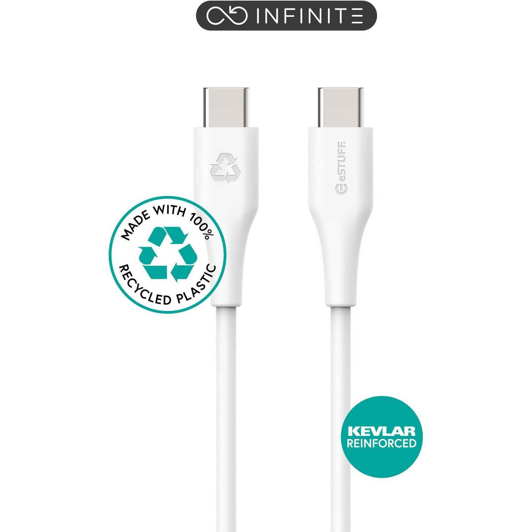 eSTUFF INFINITE Super Soft 100% (0.50 m, USB 2.0), USB Kabel