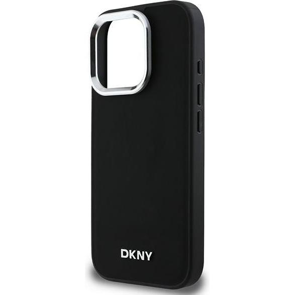 Thumbnail - DKNY DKHMP16XPSCMCLK iPhone 16 Pro Max 6.9" czarny/black hardcase Plain Silver Logo MagSafe (Apple iPhone 16 Pro Max), S...