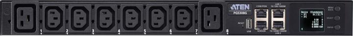Produktbild Aten PG5308G 8P 1HE mit Messung 32A PDU
