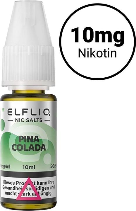 Immagine prodotto Elfbar ELFLIQ, Pina Colada 10mg (Ananas, Cocco)