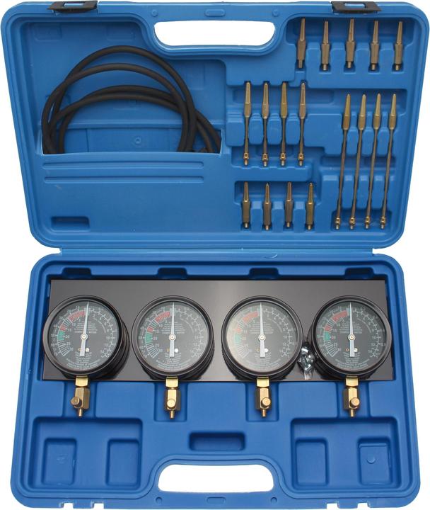 Actual product image BGS Synchron-Vergaser-Testgerät mit 4 Synchronuhren 29-tlg.
