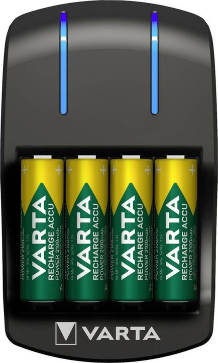 Produktbild Varta Plug Charger (4 Stk., AA, 2100 mAh, Ladegerät inkl. Akku)