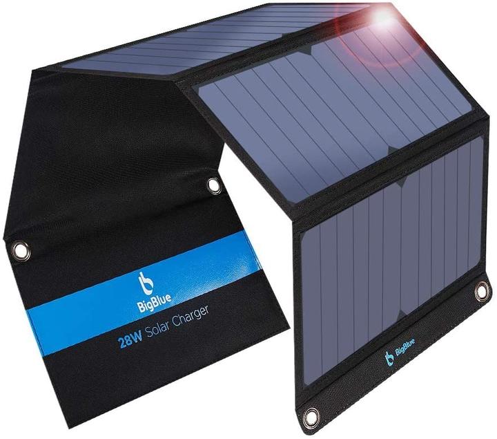 BigBlue Chargeur solaire (28 W, 0.67 kg)