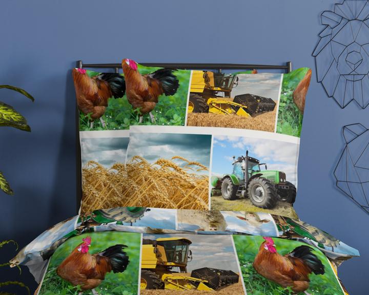 Actual product image Good Morning Agri (Bedding set, 140 x 200 cm, 70 x 90 cm)