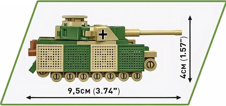 Image du produit Cobi H.C. WWII Panzer IV Ausf.J 1:72