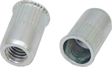 Produktbild RS PRO Blind Niet, Ø 7.1mm x 12mm, Grau, Stahl, M5, 7.2mm, min. 0.5mm, max. 2.5mm