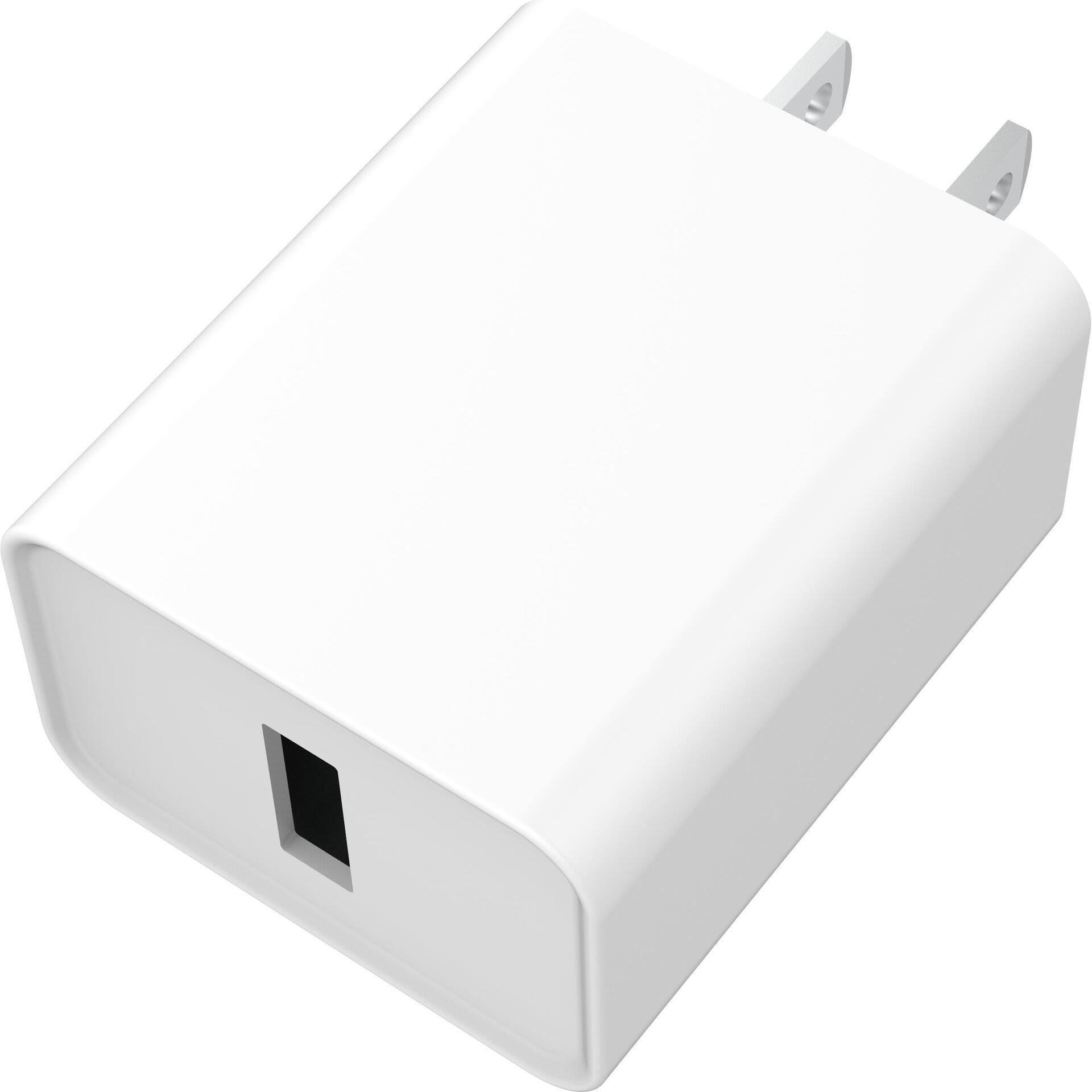 eSTUFF Home Charger US 12W (12 W), USB Ladegerät, Weiss