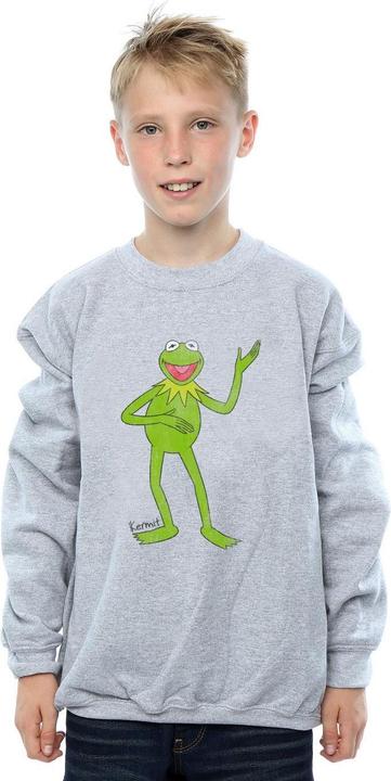 Actual product image Disney Boys The Muppets Kermit Classic Sweatshirt (140, 146)
