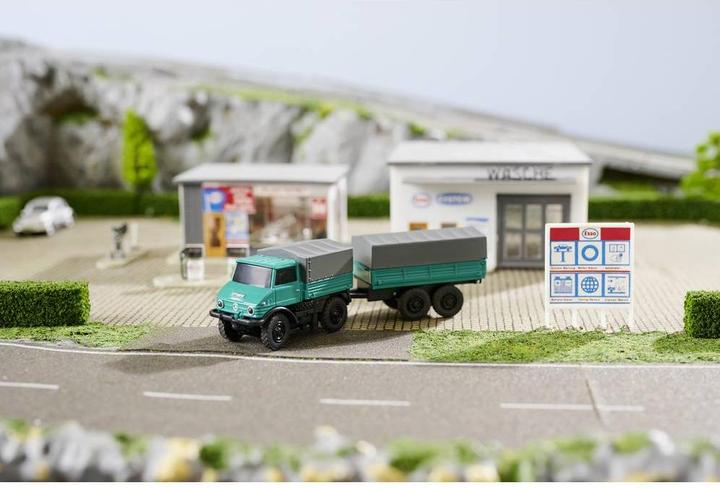 Actual product image Carson 1:87 MB Unimog Forst w.Häng.2.4G 100%RTR (RTR Ready-to-Run)