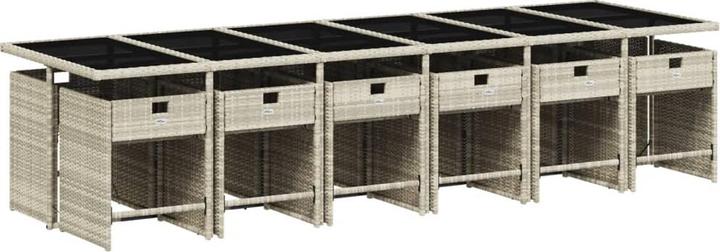 Produktbild vidaXL Garten Essgruppe