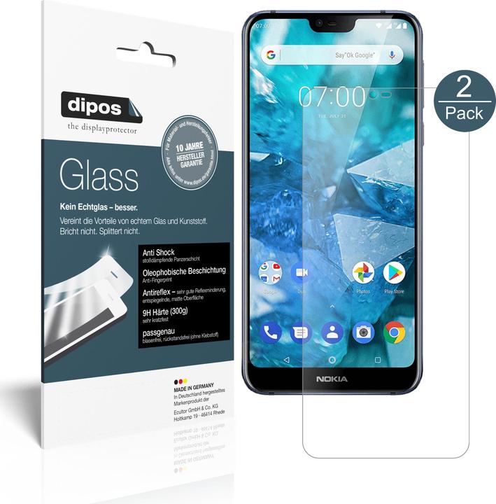 dipos I Pellicola Protettiva Compatibile con Nokia 3.4 Pellicola
