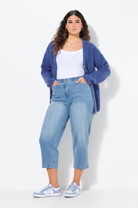 Produktbild Ulla Popken Mom-Jeans, konisches Bein, Komfortbund (42)