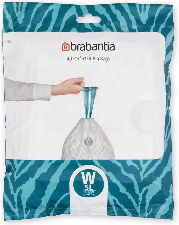 Actual product image Brabantia PerfectFit Bags (40 x, 5 l)