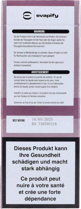 Nutritional values and ingredients SKE Crystal on the go - Peach Ice (Freshness)