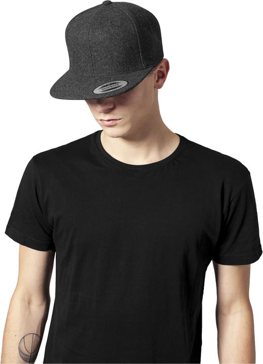 Produktbild Flexfit Melton Wool Snapback (One Size)