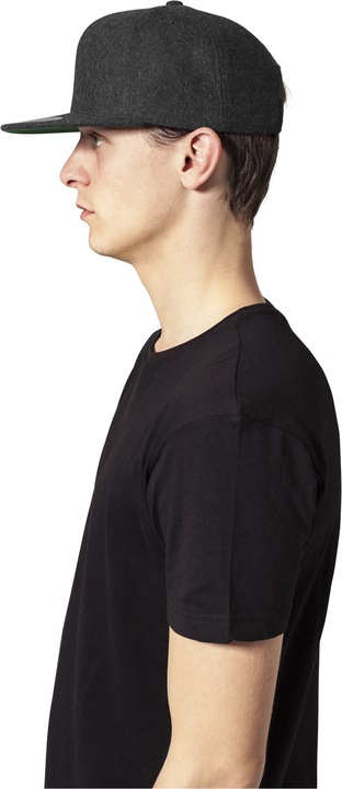 Actual product image Flexfit Melton Wool Snapback (One size)