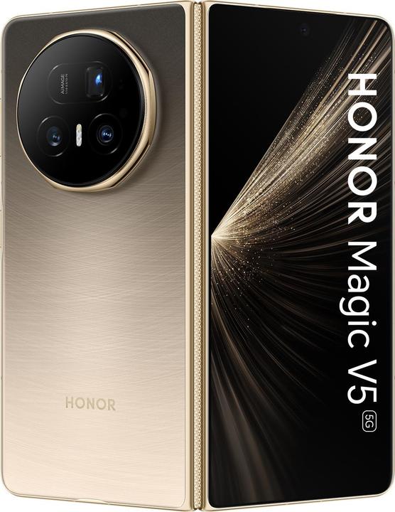 Image du produit Honor Magic V5 (512 Go, Dawn Gold, 7.95", Double SIM, 5G)