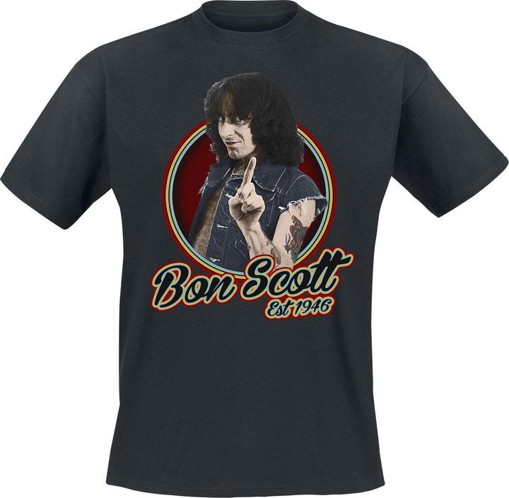 Produktbild Bon Scott Retro Circle (M)