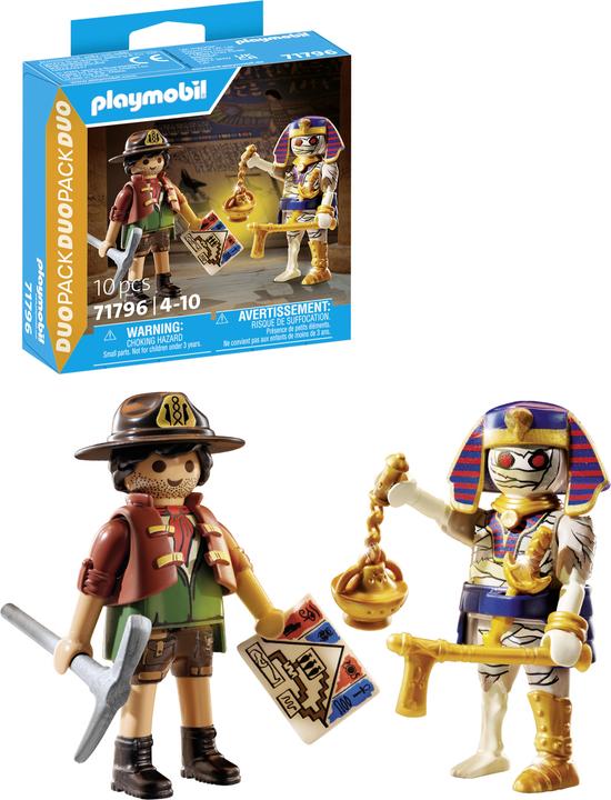 Produktbild Playmobil 71796 Schatzsucher und Mumie (71796)
