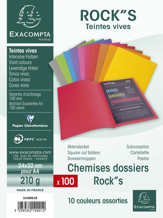 Immagine prodotto Exacompta Scrapbook - Copertine di file (A4, 100x)