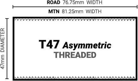 Image du produit M28/30-T47-ASYM