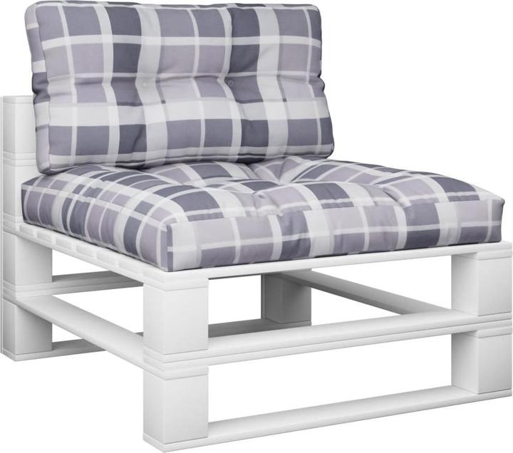 Produktbild vidaXL 10-tlg. Garten-Lounge-Set mit Kissen (80 x 80 x 12 cm)