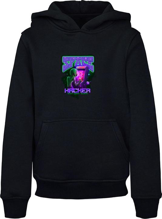 Immagine prodotto Mister Tee Felpa con cappuccio Space Hacker per bambini - 132495 (146, 152)