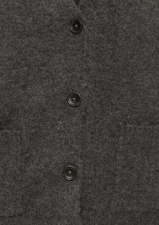 Actual product image S.Oliver Strickjacke Flauschiger Cardigan mit Knöpfen (S)
