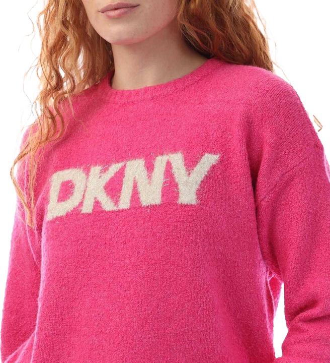 Produktbild DKNY Sweatshirt Logo Bouclé (S)