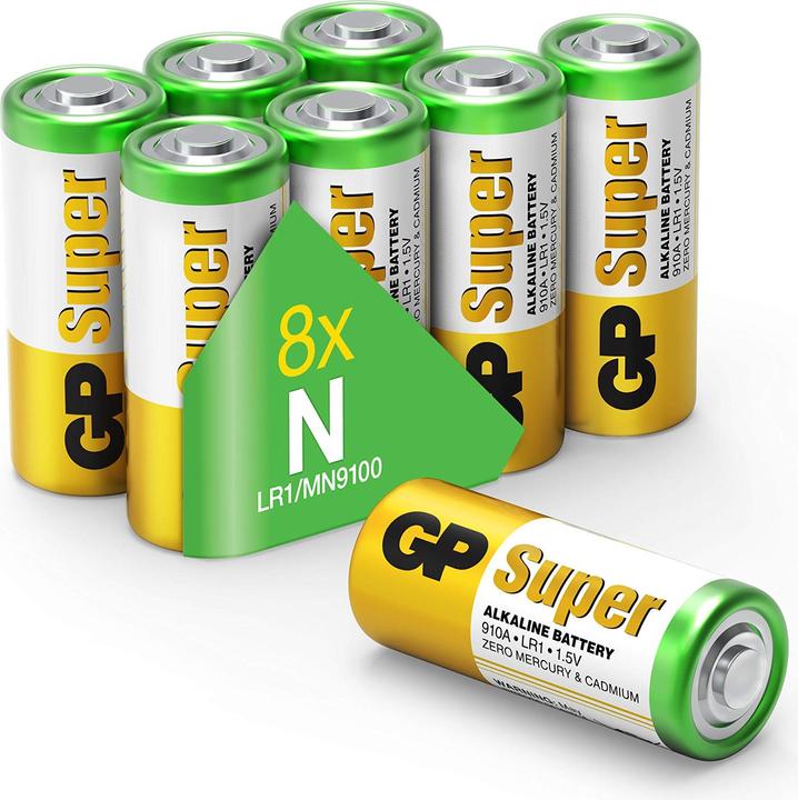GP Batteries Super Alkaline-Batterien Lady (8 Stk., N)