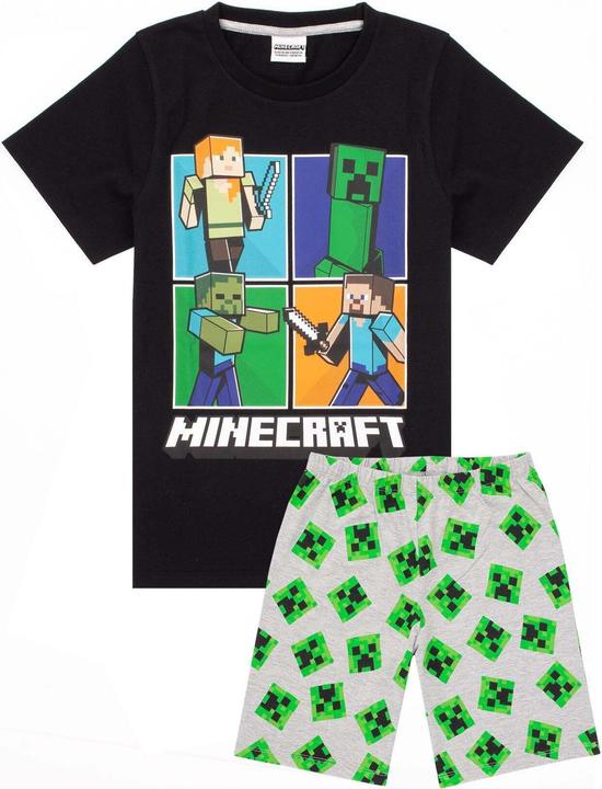 Actual product image Minecraft Boys' pyjamas with shorts (134)