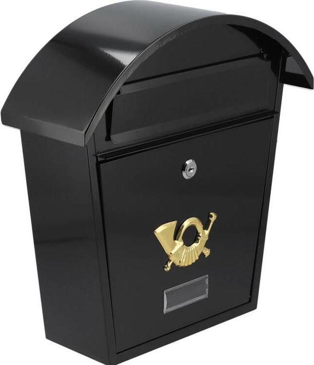 Produktbild Toya VOREL Mailbox 380 x 320 x 105mm Black