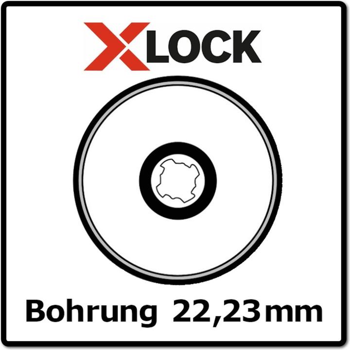 Actual product image Bosch Professional Zubehör PRO Stainless Steel and Metal X-Lock cutting disc, 125 x 1 x 22.23 mm