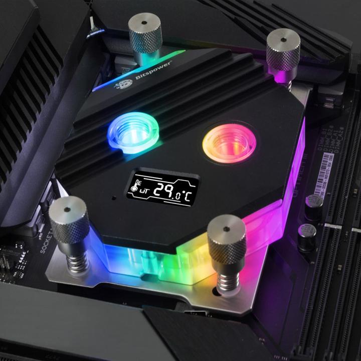 Immagine prodotto Bitspower Blocco CPU Summit M con display OLED