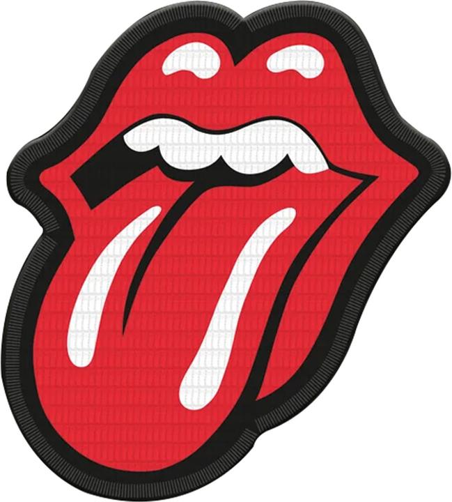 Actual product image The Rolling Stones Tongue Patch To Iron On