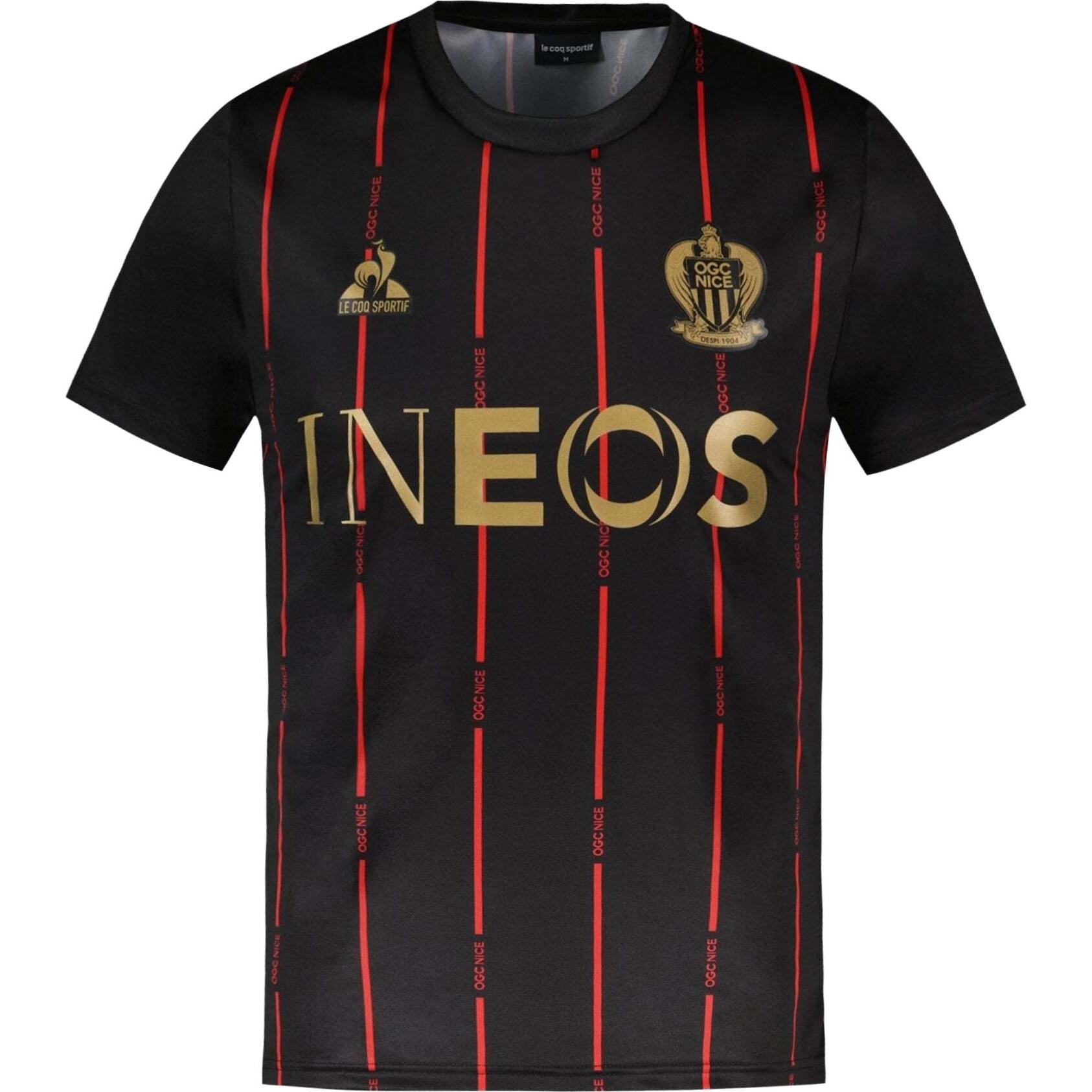 Thumbnail - Le Coq Sportif, Herren, Fussballtrikot, Trikot OGC Nice 2024/2025 (L), Schwarz, L