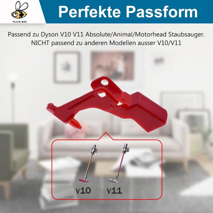 Actual product image Flickbee Switch button for Dyson V10 / V11