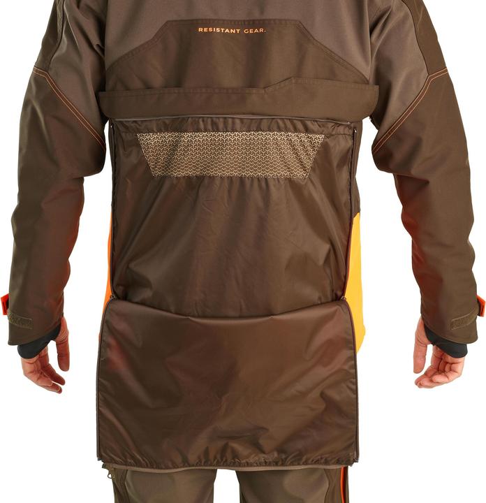 Produktbild Solognac Jagdjacke Regenjacke Renfort 900 orange/braun (M)