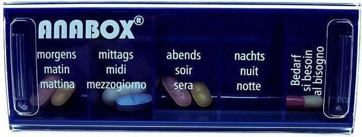 Image du produit Anabox Medidispenser 1day blue