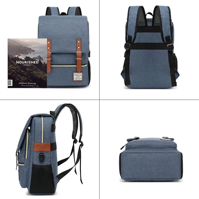 Image du produit Only-Bags.Store Sac à dos d'étudiant, sac à dos de voyage, sac d'extérieur décontracté pour hommes et femmes, sac