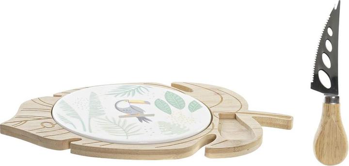 Immagine prodotto DKD Home Decor Käsebrett Bambus Steingut 28 x 18 x 3 cm (12 Stück)