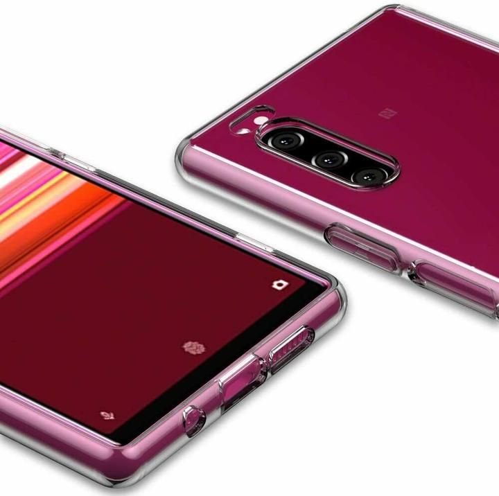 Actual product image PhoneLook Cover Rubber Silicone Gel Simple Super Clear Flexible (Sony Xperia 5 II)