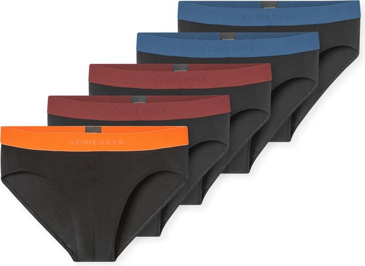 Blau, Orange, Rot, Schwarz, sortiert 15