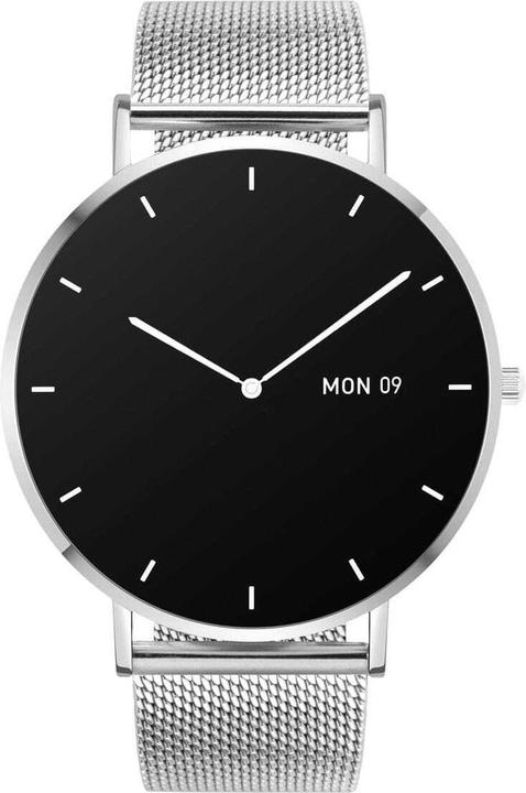 Produktbild Garett Smartwatch Electronics Verona srebrny stalowy (45 mm)