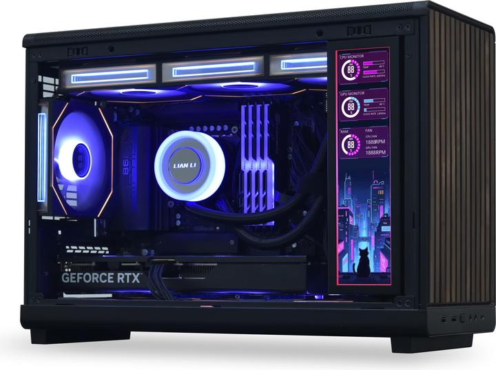 Produktbild Lian-Li 8.8" Universal Screen - schwarz